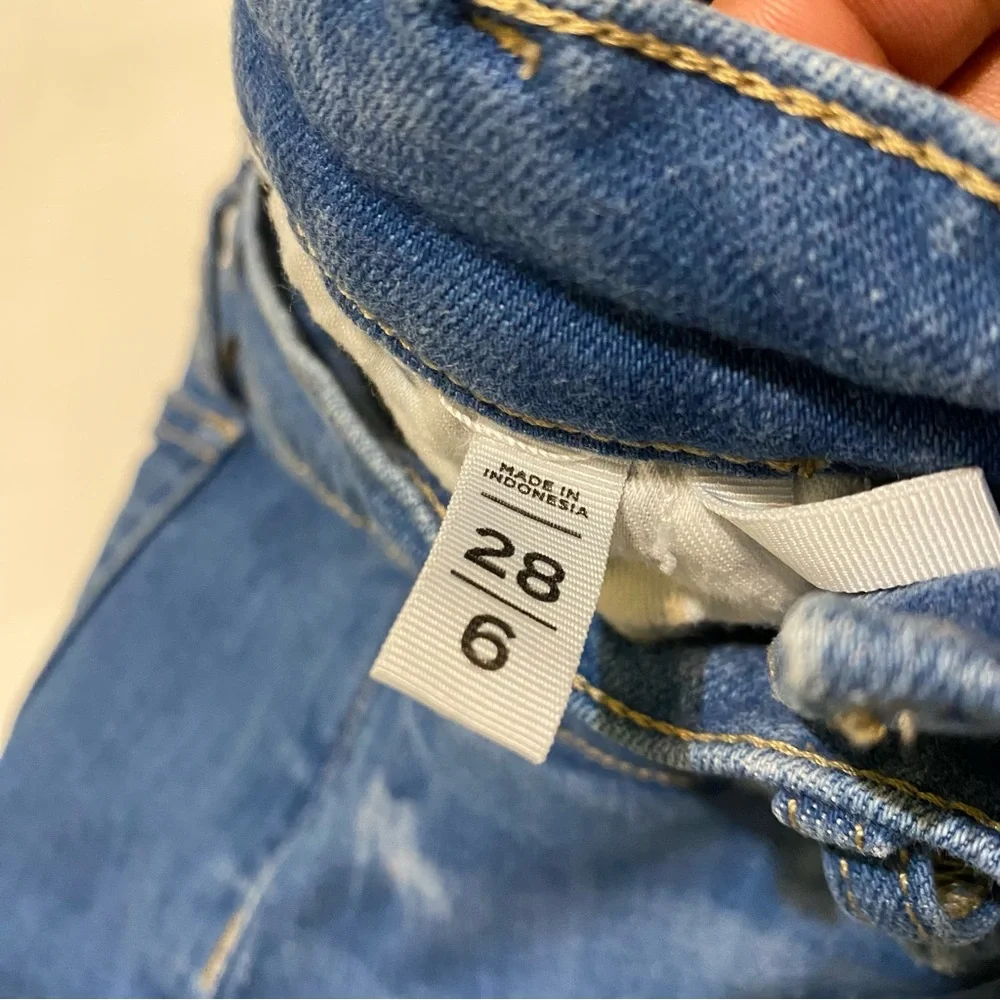 LOFT Straight Leg  Blue Jeans